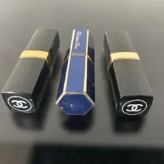 CHANEL Dior 口紅 3本セット 70 19 276のサムネイル