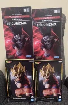 呪術廻戦 五条悟 FIGURIZMα ・ドラゴンボール 孫悟空グランディスタ