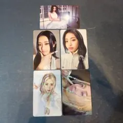 ルセラフィム　トレカ　ステッカー　ラキドロ　特典　ユンジン　5枚