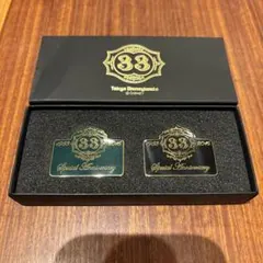 東京ディズニーランド　クラブ33 33周年記念ピンバッジ　非売品のサムネイル