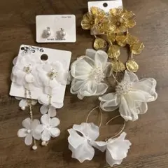 ブライダル ピアスセット