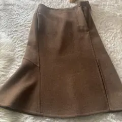 UNIQLO➕Ｊ　 ブラウン フレアスカート 58cm