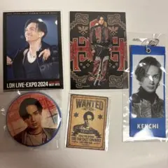 EXILE KENCHI フォトカード　缶バッジ　めじるしタグ