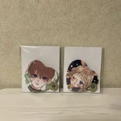 お姉ちゃんの翠くん くじメイト E賞 菖 ハート型 缶バッジ