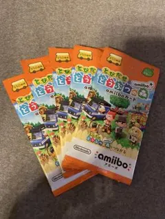 とびだせどうぶつの森　amiibo＋カード　5パック