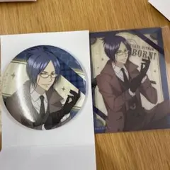 リボーン REBORN カミアニくじ 六道骸 アクリルカード 缶バッジ