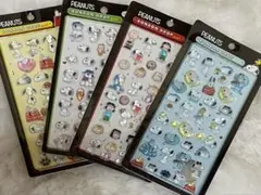 PEANUTS BONBON DROP シール4枚セット