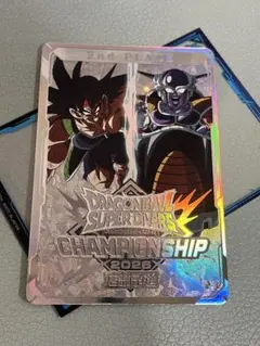 ドラゴンボール スーパーダイバーズ 賞状 チャンピオンシップ準優勝