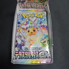 【封入率一致】テラスタルフェスex シュリンク ペリペリなし 1BOX