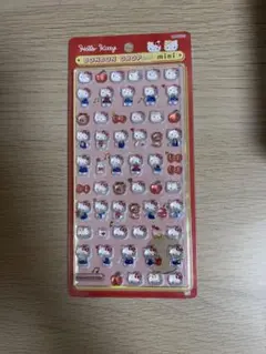 【正規品】ボンボンドロップシール　サンリオ　キティ　赤　mini
