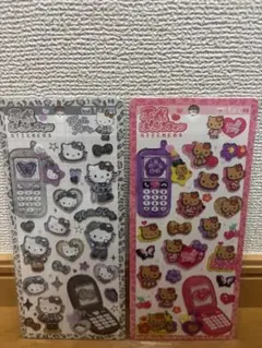 【正規品】平成はっぴーフォン キティ 2枚セット ボンドロ