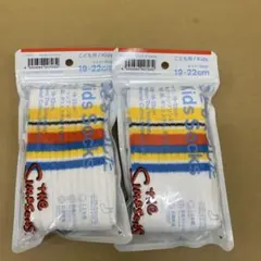 ★ファミマ限定★【こどもくつした・シンプソンズ／ラインソックス】