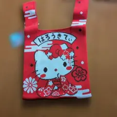ハローキティ トートバッグ 赤