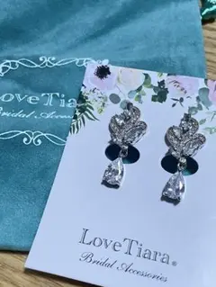 お値下げ【美品】LoveTiara アシュレイジルコニアイヤリング ラブティアラ