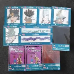 【未開封】ジョジョ　一番くじ　ラバーコレクション　ノートコレクション　K賞　J賞