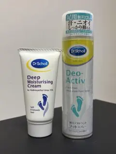 Dr.Scholl フットケアセット クリーム＆スプレーのサムネイル