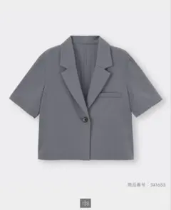ハーフスリーブクロップドジャケットのサムネイル