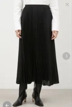 ミラオーウェン　プリーツスカート