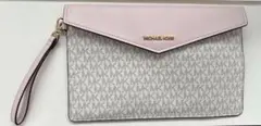 Michael Kors クラッチバッグ ライトピンク