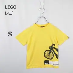 【レゴ】LEGO プリントTシャツ カットソー 半袖 北欧デザイン イエロー Sのサムネイル