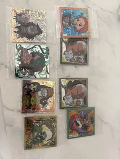 ワンピースウエハースシールは8枚セット