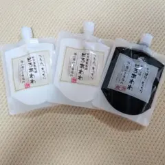 新品未使用 どろあわわ 黒いどろあわわ 洗顔料 110g 3個のサムネイル