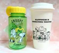 お値下げ 新品未使用 スヌーピータンブラー 2個セット