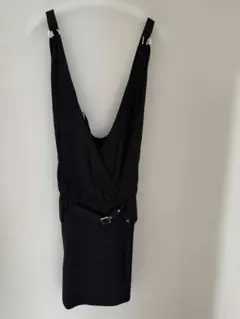 IENA サロペット ブラック