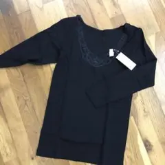 新品　グンゼ　黒肌着　monica