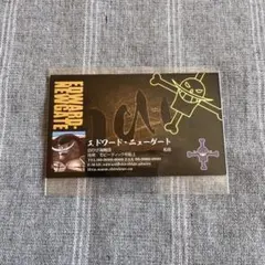 ONE PIECE ワンピース　白ひげ　名刺風カード　レア