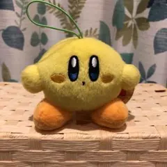 星のカービィー　マルチカラー　ミニマスコット　ぬいぐるみ　イエロー　黄色　☆