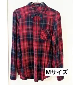 ⭐︎美品☆INGNI チェック柄 長袖シャツ レッド系
