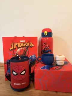 MARVEL スパイダーマン 子ども用水筒のサムネイル