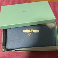 サマンサタバサプチチョイス　長財布　デニムブルー