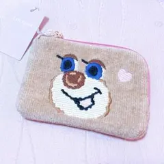 フェイラー　ラブラリー★ドアップテディガール　ポーチ★L字ファスナー