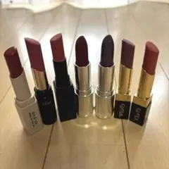 美品　マットリップ　7本セット　エクセル　ヴィセ　レブロン　ジュエルリップ　口紅