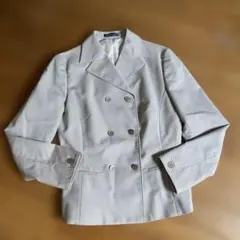 NEW YORKER ベージュ ダブルブレストジャケット　パンツスーツ