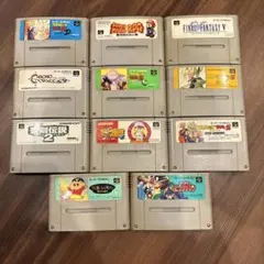 スーパーファミコン ゲームソフト 11本セット　中古良品