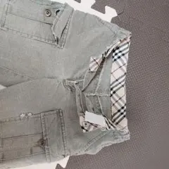 100　BURBERRY　子供　ハーフパンツ