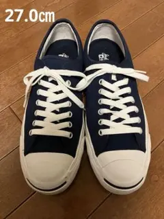 【廃盤品】converse コンバース ジャックパーセル ネイビー 27.0㌢