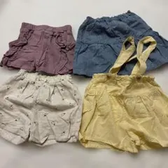 女の子服　保育園着　ズボン　夏服　90 無印良品　アカチャンホンポ　バースデイ