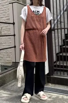 レース編みニットチュニックのサムネイル