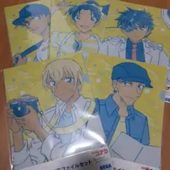 ☆未開封☆名探偵コナン セガラッキーくじ☆クリアファイルセットまとめ売り☆