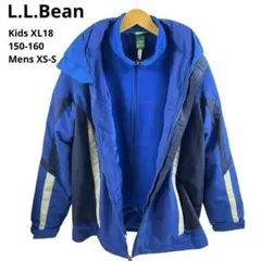L.LBean マウンテンパーカー フルジップ XL18（ XS～S）のサムネイル