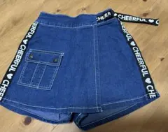 デニムハーフパンツ サイズ140