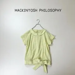 MACKINTOSH PHILOSOPHY シルクミックス リボン　ブラウスのサムネイル