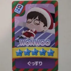 ウォヌ　パズルセブンティーン　FCトレカ