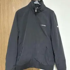 TOMMY HILFIGER ブラックナイロンジャケット M
