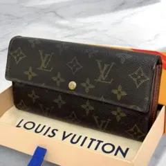 美品✨️ルイヴィトン　モノグラム　ポルトフォイユ　サラ　長財布　カード１０枚