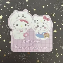 ちいかわ　サンリオコラボステッカー